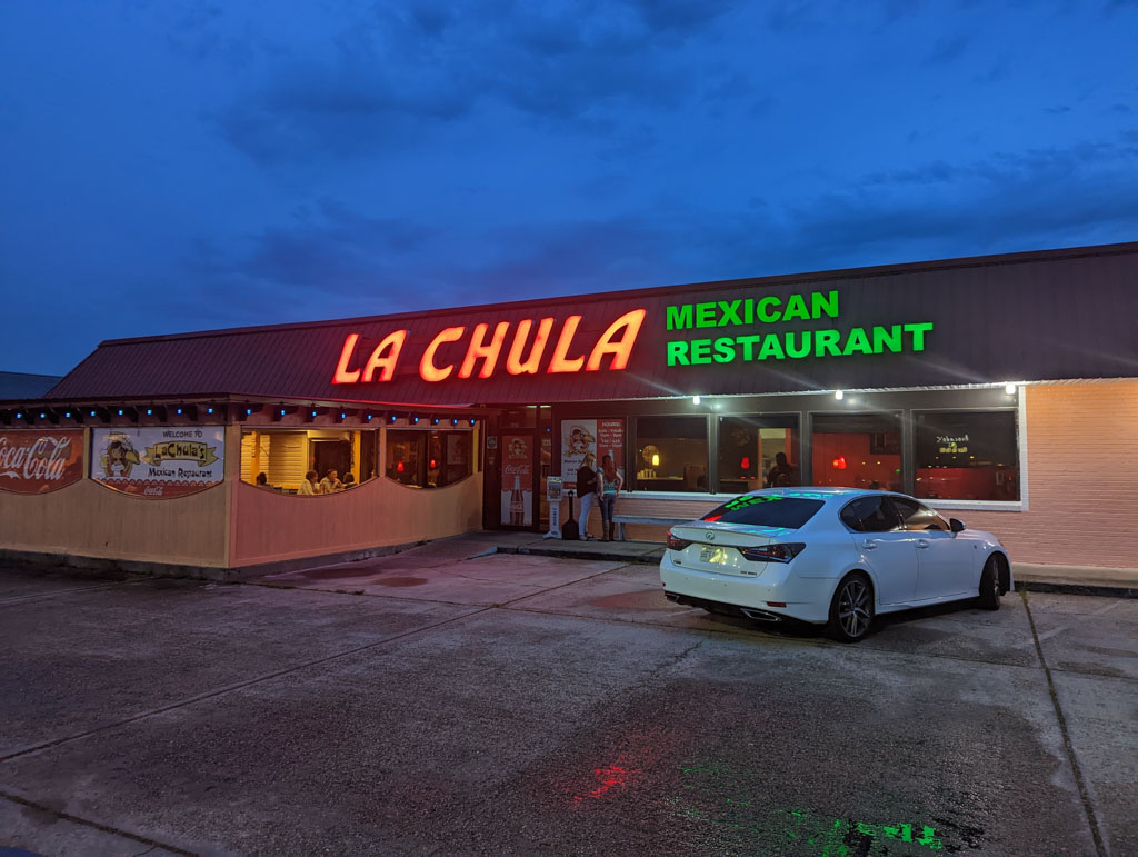 La Chula mexican restaurant